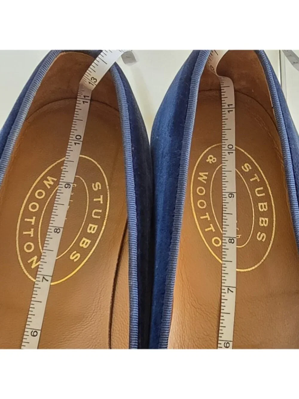 Stubbs Wootton SPLIT SIZE 11 R 11.5 L Velvet Smoking Slippers Mermaid R Merman L